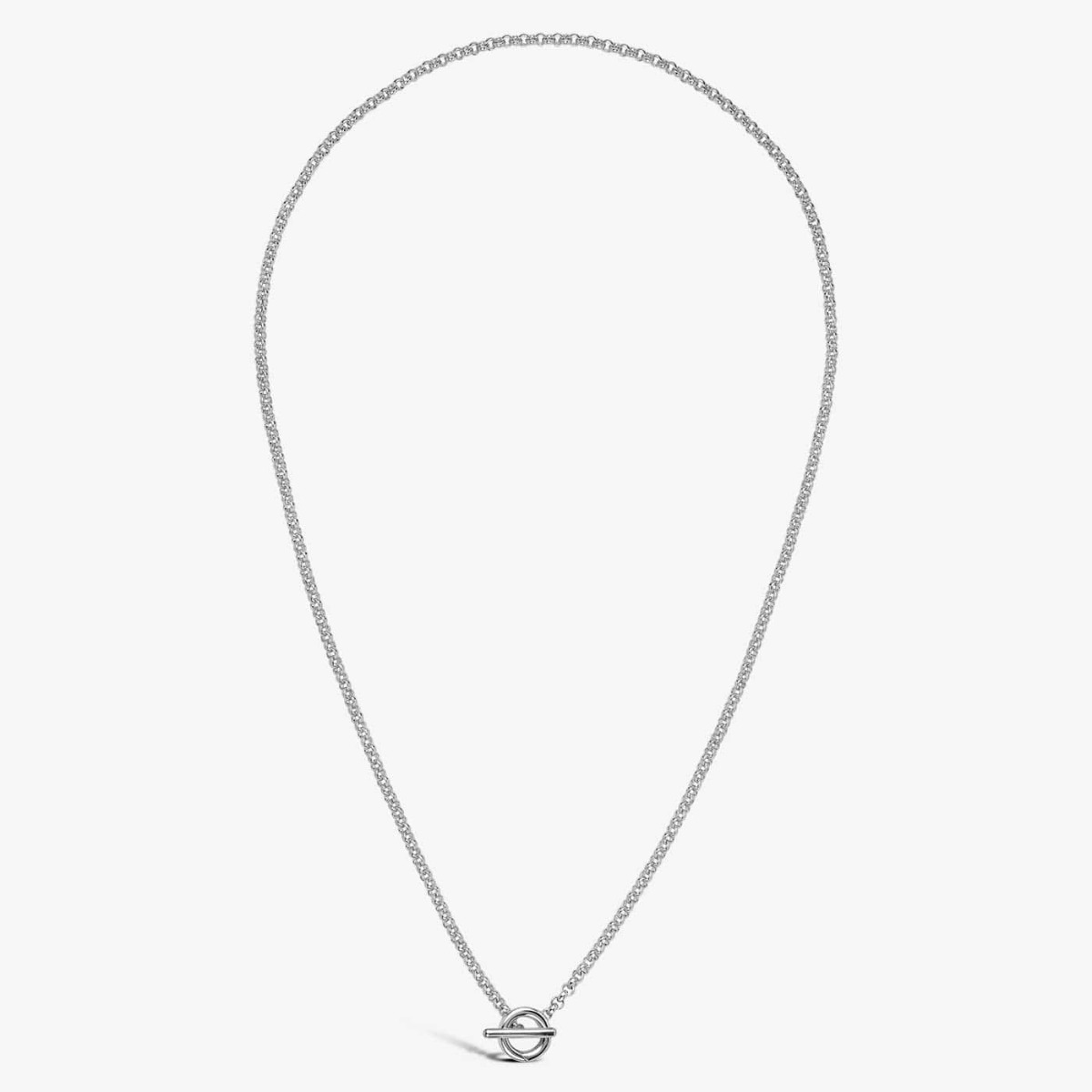 Silver Jaseron Chain - 53 cm