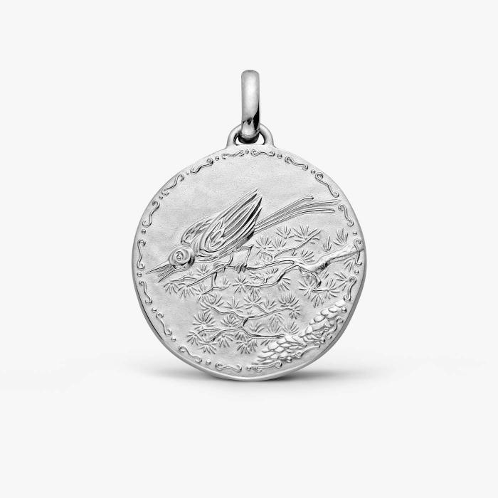 ARTHUS BERTRAND シルバーメダルキーホルダー Women's jewellery medallions - Arthus Bertrand - Artisan jeweller