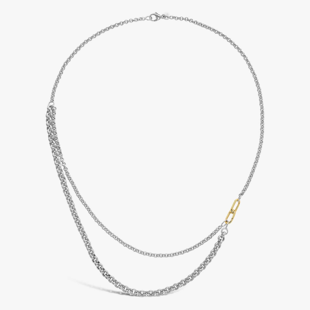 Maxima Three-Row Necklace, necklace view