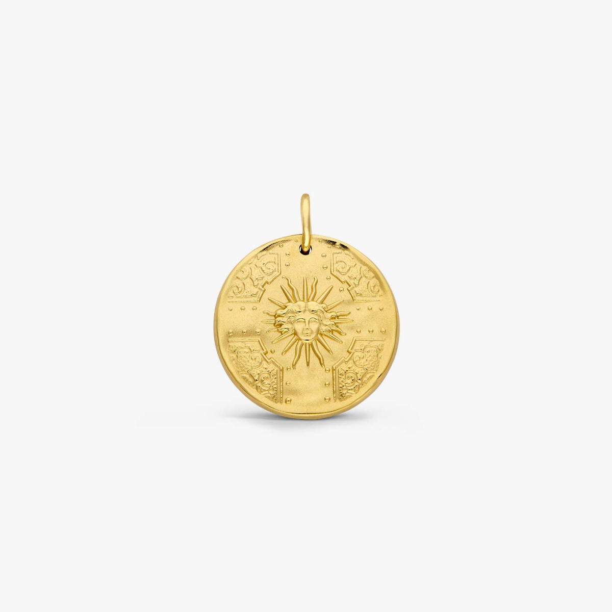 Yellow Gold Le Roi Soleil Medallion