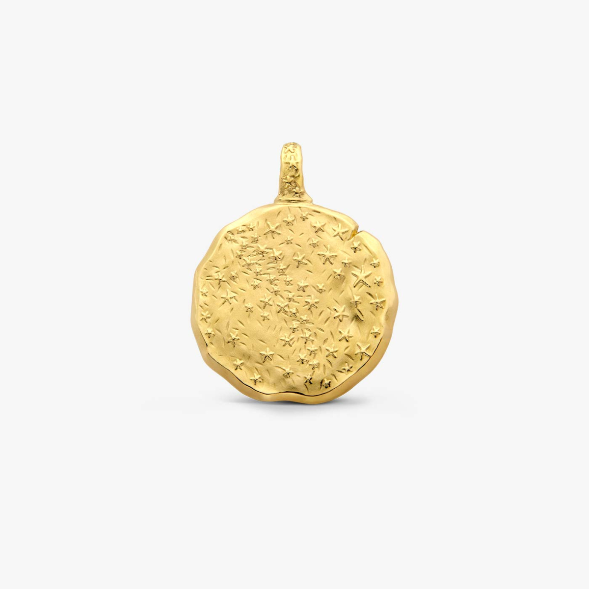 Yellow Gold Milky Way Medallion