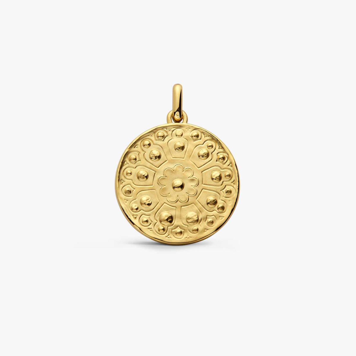 Yellow Gold Rosae Medallion