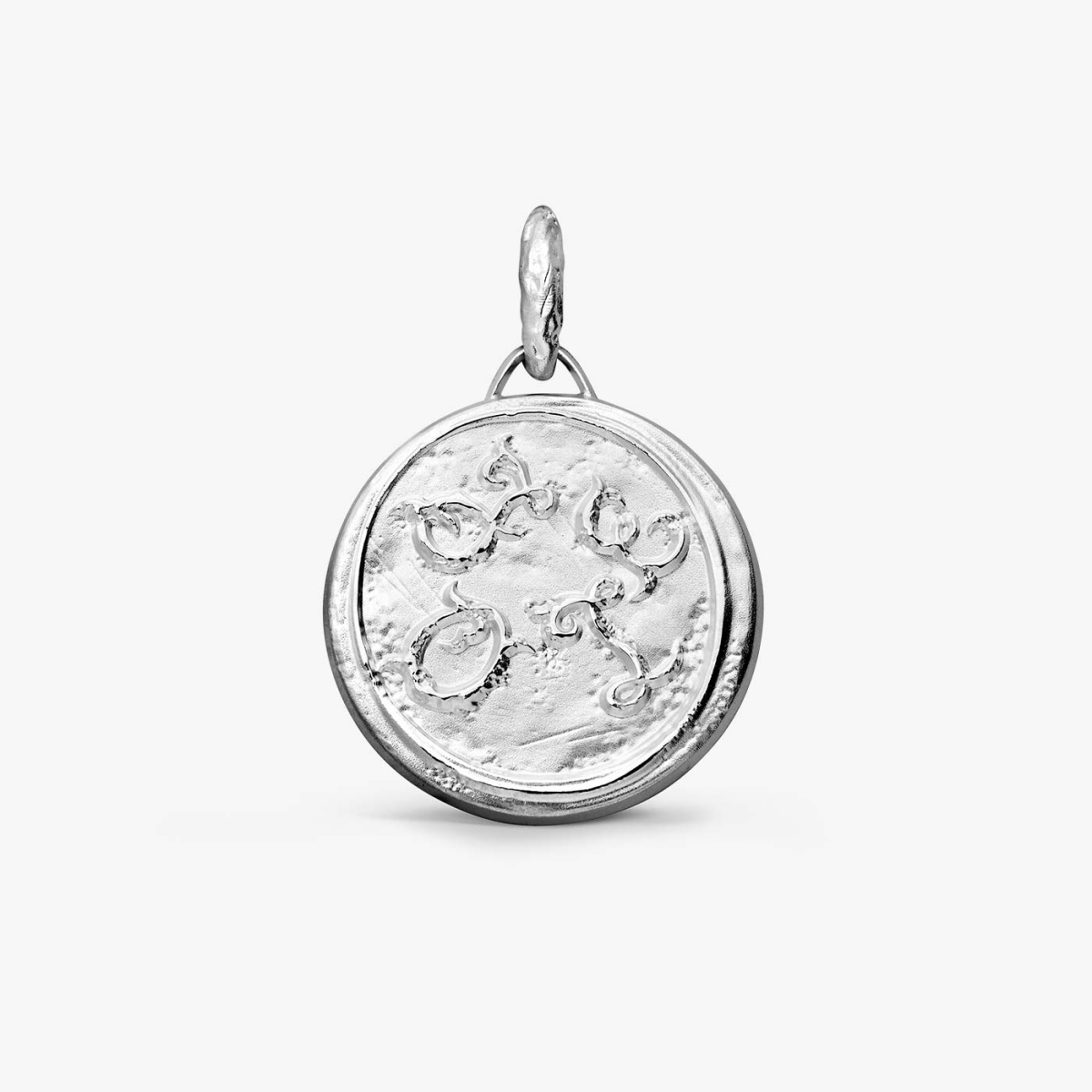 Silver Joy Medallion