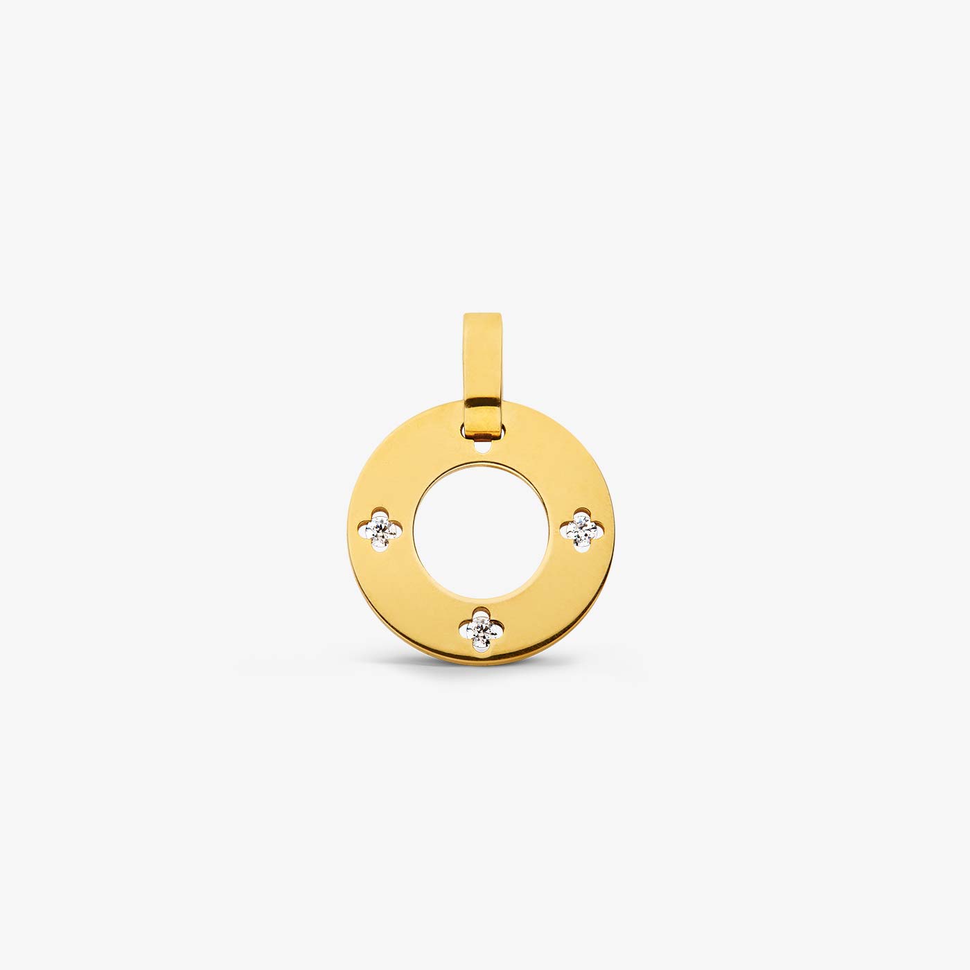 Yellow Gold and Diamond Royale Pendant