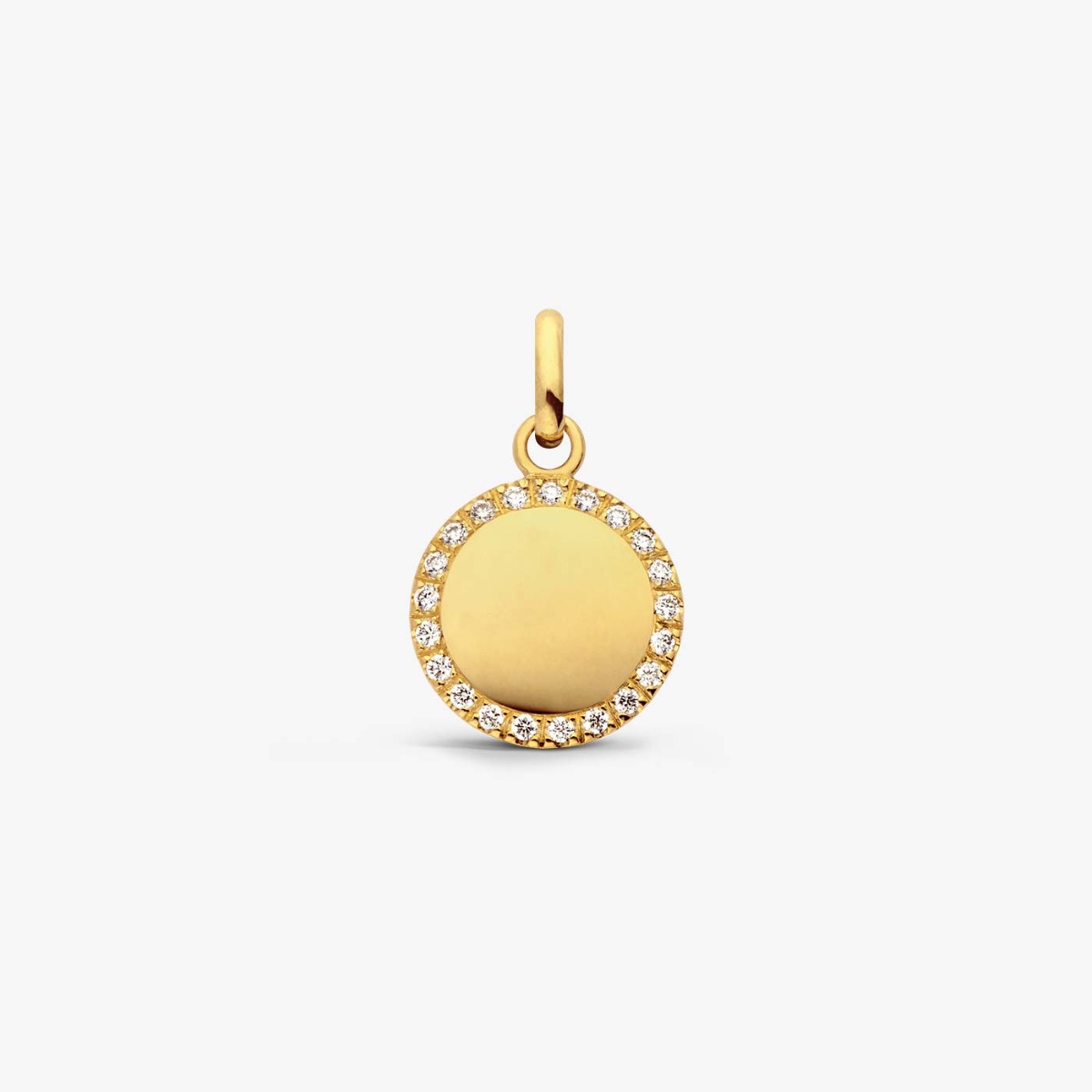 Yellow Gold and Diamond Pendant